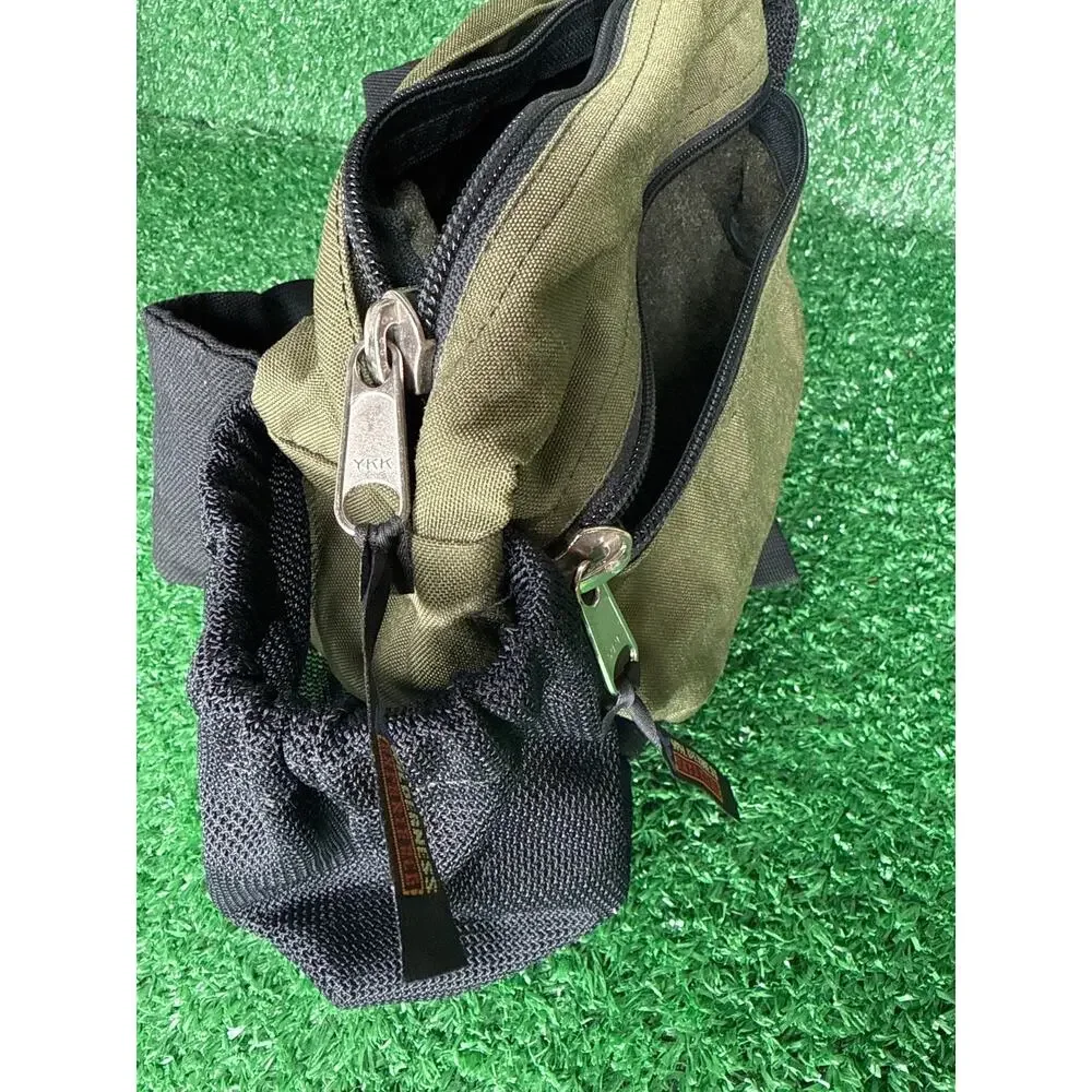 Vintage Wilderness Experience Montana Fanny Pack Green Waist Bag Hiking Camping